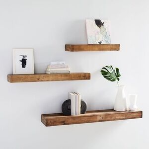West Elm Reclaimed Pine Floating Shelf 36”